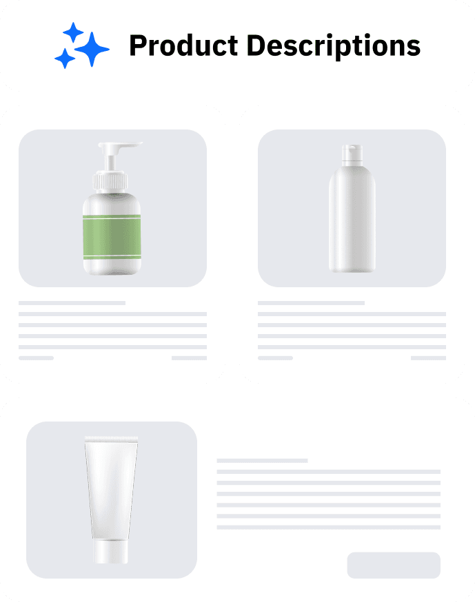 Write professional product descriptions optimized for search engines