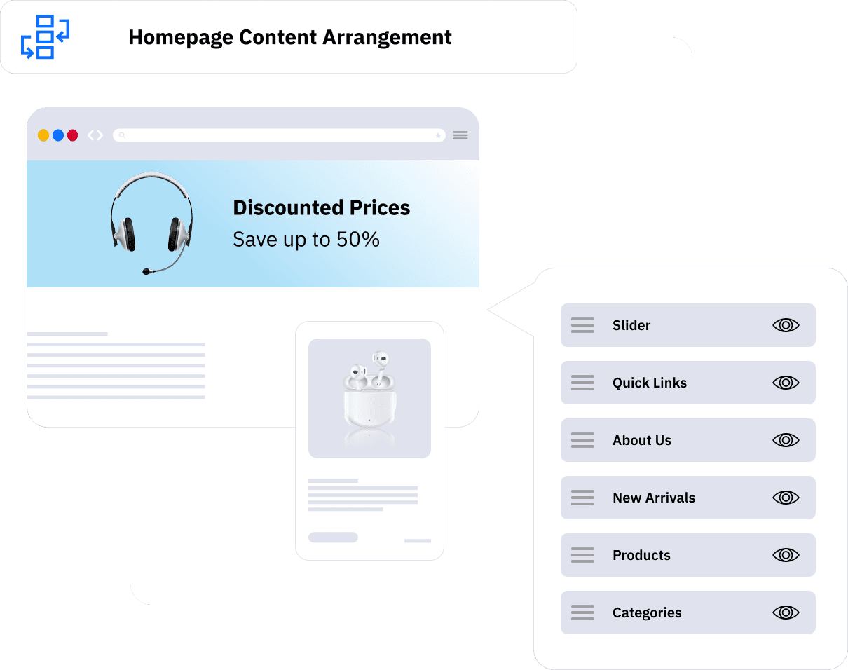 Arrange and Personalize Your Content