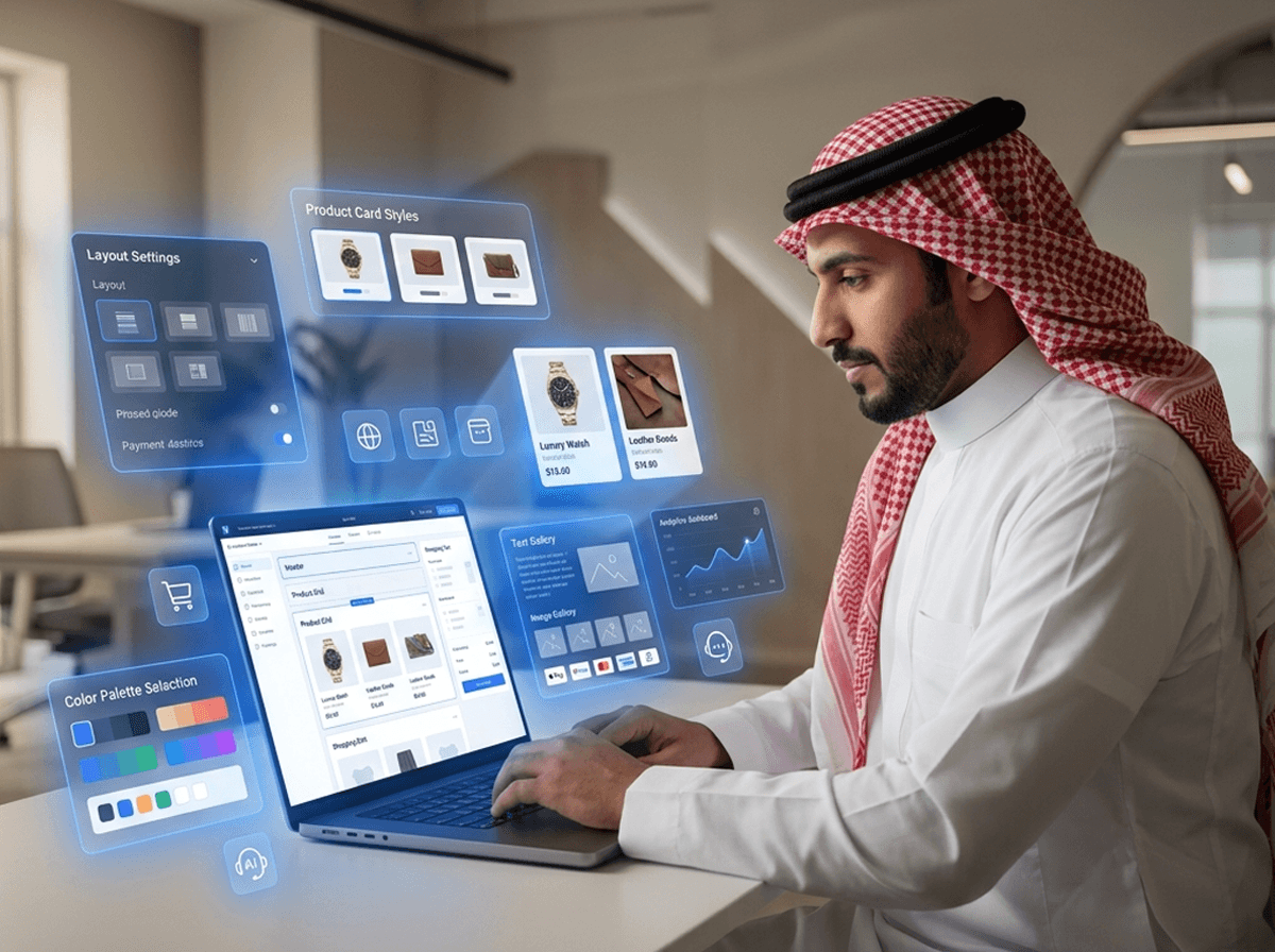 صمم متجرك بنفسك