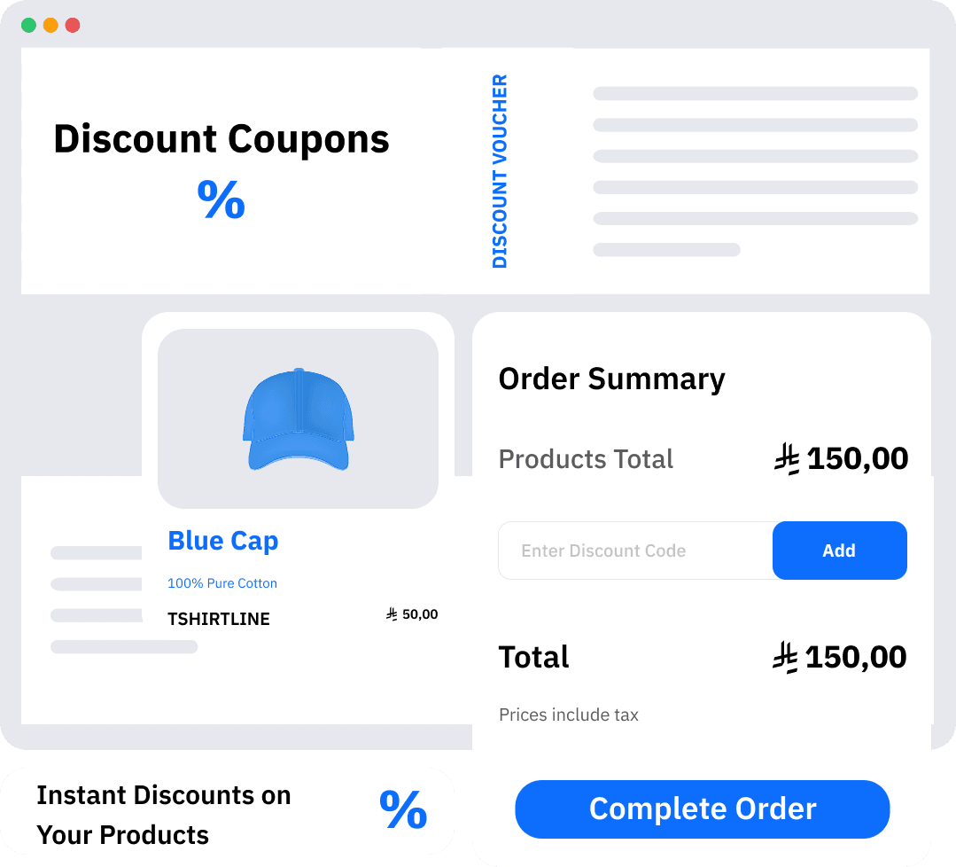 Discount Coupons and Promotional Offers